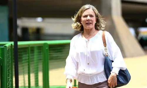Ministra das Relações Institucionais, Gleisi Hoffmann