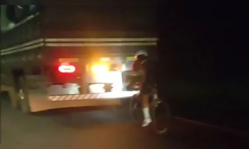 PRF reprova ciclista a mais de 100 km/h: 