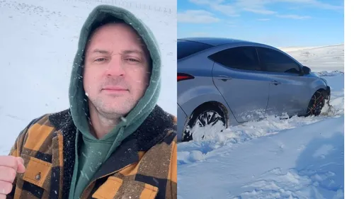 Thiago Crevellonia, de 38 anos foi encontrado em uma localidade com temperatura -10 °C