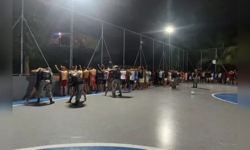 PM frustra torneio de futsal que daria maconha como prêmio
