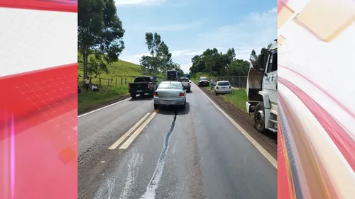 Uma mulher teve ferimentos leves e foi encaminhada para o Hospital de Jandaia do Sul