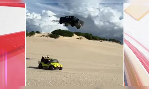 Motorista de picape que 