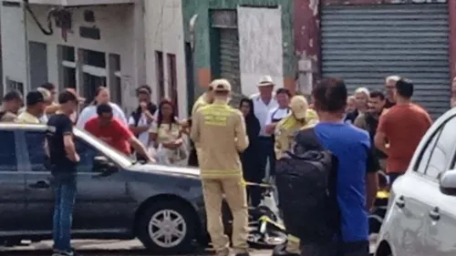 Vítima foi encaminhada ao hospital