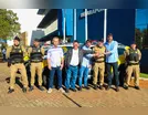 Arapongas recebe quatro novas viaturas para reforçar a PM