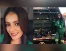 "Gari gata" chama atenção pela beleza ao gravar vídeos na internet