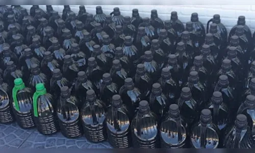 Carga de azeite contrabandeada é apreendida em Lidianópolis