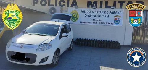 Abordagem do  carro foi perto do Posto Progresso,