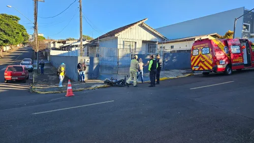 Acidente ocorreu na Praça das Abelhas, localizada na Rua Antônio José de Oliveira
