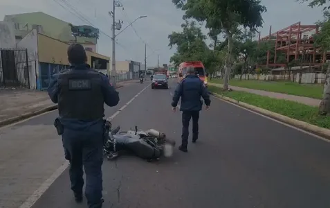 Acidente ocorreu nesta manhã de sábado