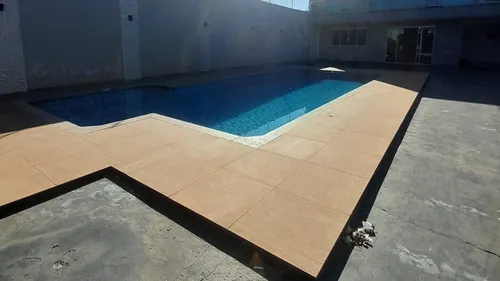 Casa com piscina de chefe do tráfico