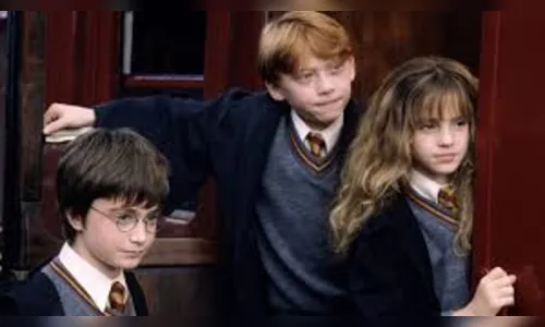 Daniel Radcliffe, Emma Watson e Rupert Grint imortalizaram Harry Potter no cinema