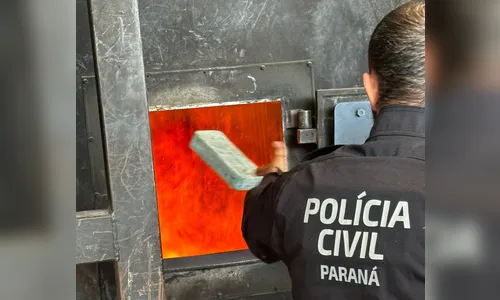 PCPR incinera mais de 1,6 tonelada de drogas em Arapongas