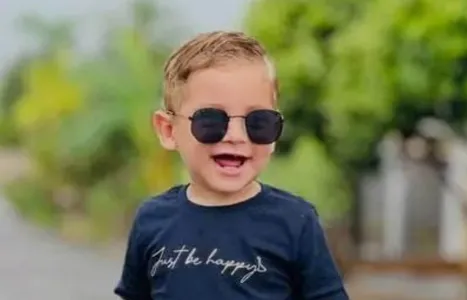 José Lucas Garcia de Oliveira, de 1 ano e 9 meses