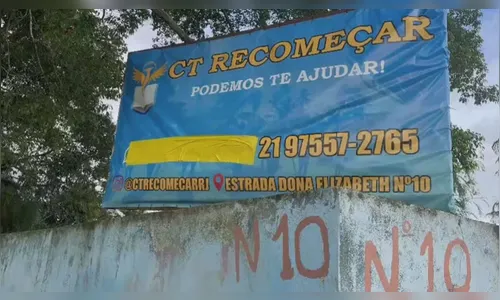 62 dependentes químicos são resgatados de clínica clandestina