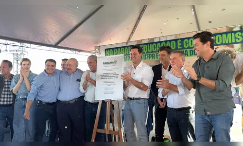 Ratinho Junior assina ordem serviço para campus da UFPR em Jandaia do Sul