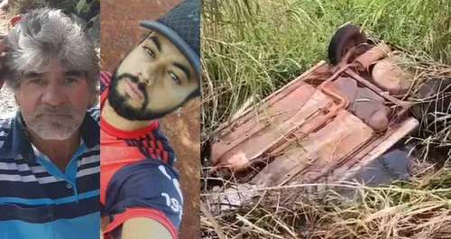 Salvador Raimundo Lino, de 61 anos e Cleilton Rodrigues de Souza, de 32 anos