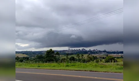 Alerta de tempestade e granizo coloca várias cidades do Paraná em perigo