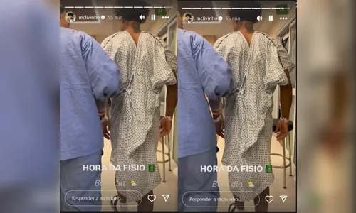 
							Internado na UTI, MC Livinho fala de recuperação após acidente de moto
						
						