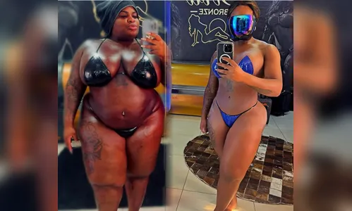 
							Jojo Todynho choca com seu antes e depois; ela chegou a pesar 146 kg
						
						