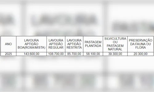 
							Arapongas publica Valor da Terra Nua referente a 2025
						
						