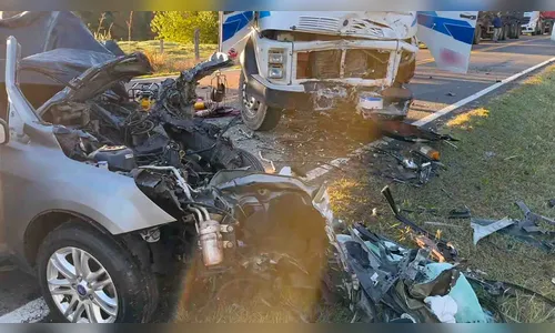 
							Homem morre em grave acidente na PR-487, em Cândido de Abreu
						
						