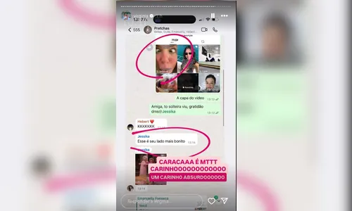 
							Virginia mostra print de conversa sobre estar solteira e surpreende
						
						