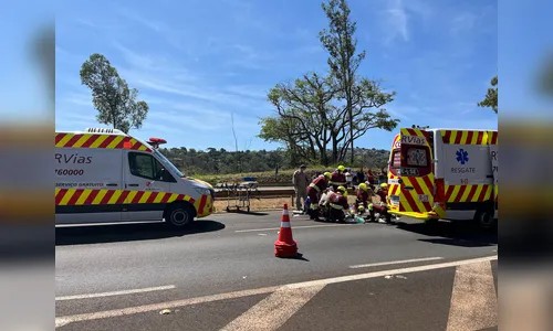 
							Motociclista fica em estado grave após acidente no Contorno Sul
						
						