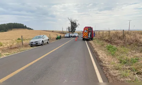 
							Motociclista fica ferido ao bater com caminhão no Pirapó em Apucarana
						
						