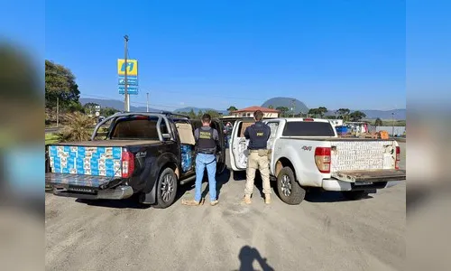 
							PRF apreende 1,1 milhão de maços de cigarros contrabandeados no PR
						
						