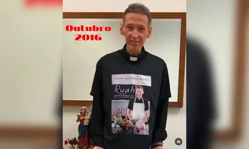 
							Padre Marcelo Rossi chama atenção ao mostrar o antes e depois do corpo
						
						