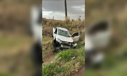 
							Capotamento no Contorno Sul de Apucarana deixa uma pessoa ferida
						
						