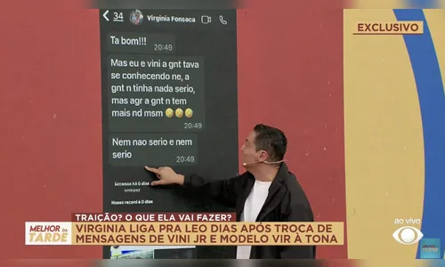 
							Virginia anuncia fim dos rumores de affair com Vini Jr: ‘Não tem mais
						
						