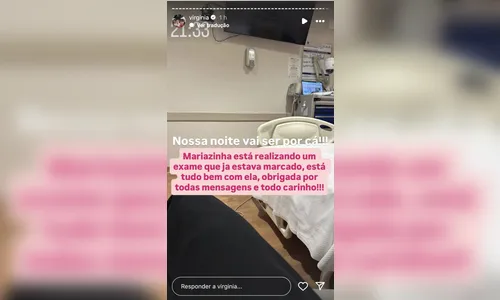 
							Virginia fala pela primeira vez sobre internação de Maria Alice
						
						