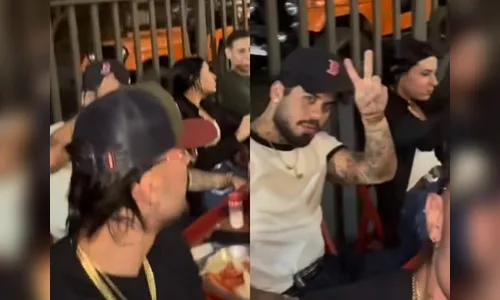 
							Zé Felipe e Ana Castela vão em bar de Londrina e detalhe chama atenção
						
						