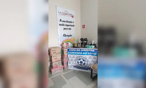 
							Copa da Amizade doa 296 litros de leite para entidades sociais
						
						
