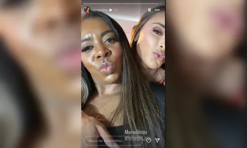 
							Mãe de Vini Jr. curte noite com Virginia após incentivar perdão
						
						