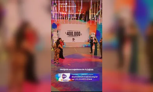 
							Saiba quanto Virginia arrecadou com seus seguidores para o Teleton
						
						