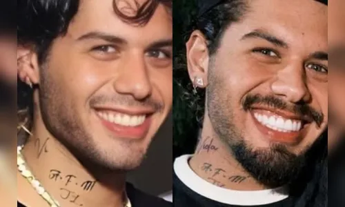 
							Zé Felipe altera tatuagem feita para Virginia Fonseca; veja como ficou
						
						
