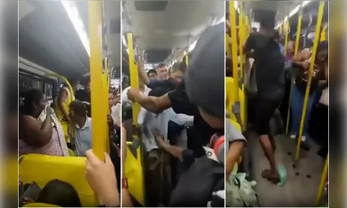 
							Idosa é agredida após defecar em ônibus e reage jogando fezes em homem
						
						