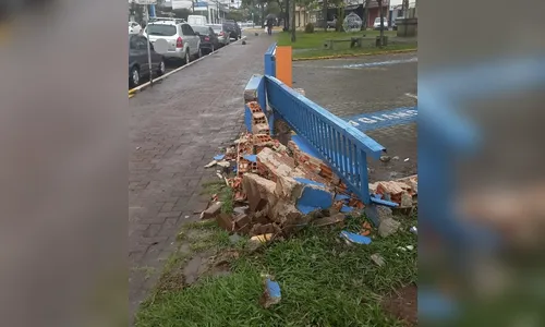 
							Carro atinge muro da Câmara de Apucarana durante a madrugada
						
						
