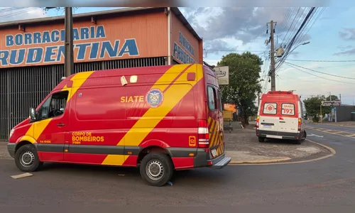 
							Casal fica gravemente ferido em batida entre carro e moto em Apucarana
						
						