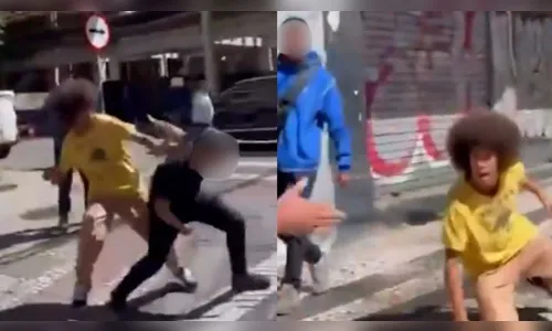 
							Deputado Renato Freitas troca socos com homem em Curitiba (PR); veja
						
						