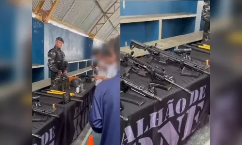 
							Exposição de fuzis em escola cívico-militar do Paraná gera polêmica
						
						
