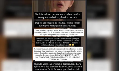 
							Influenciadora encontra marido, prima e irmão em motel; veja
						
						