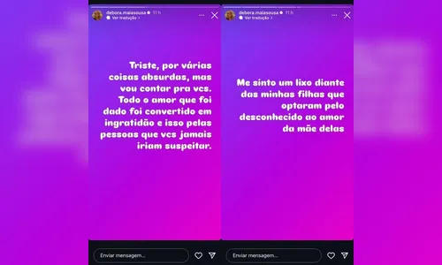 
							Mãe de Mel Maia citou “ingratidão” das filhas antes de morrer
						
						