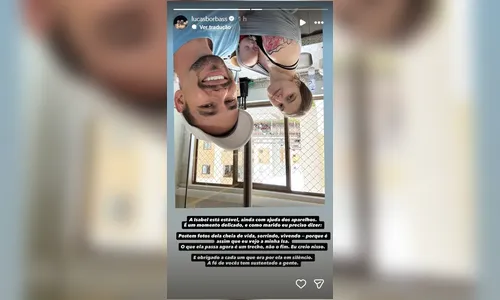 
							Marido de Isabel Veloso atualiza quadro de saúde da jovem e faz apelo
						
						