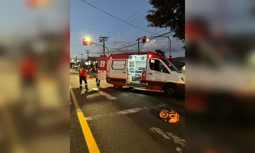 
							Motociclista fica ferido após ser atingido por Saveiro em Apucarana
						
						