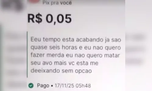 
							Jovem é preso após usar Pix para ameaçar de morte avós de ex no PR
						
						