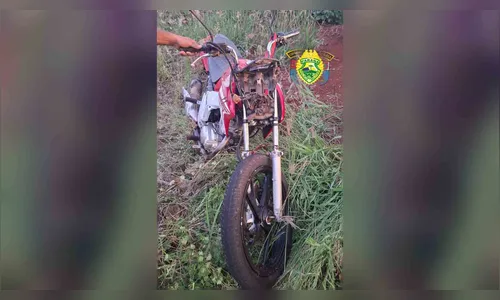 
							Motociclista fica ferido em colisão frontal na PR-850, em Arapuã
						
						