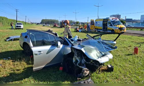 
							Imagens de Nossa Senhora Aparecida permanecem intactas após grave acidente em Apucarana
						
						